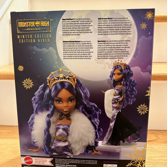 NWT Monster High Clawdeen Wolf Doll - Picture 2 of 5